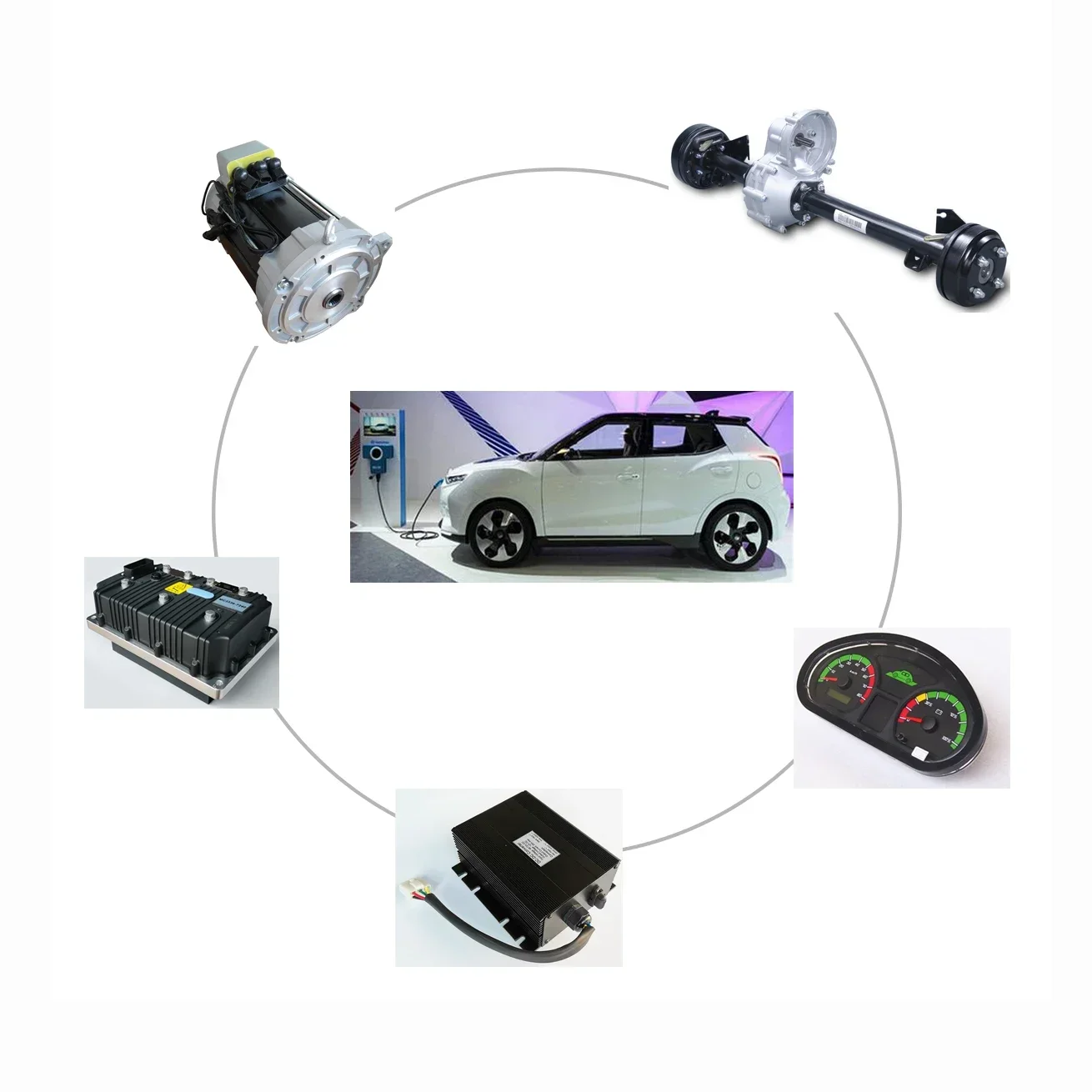 2025/ Vehicle Motor Controller Li ion Battery Lifepo4 Lithium ion Batterie Pack  Car Conversion Kit 72V 7500W