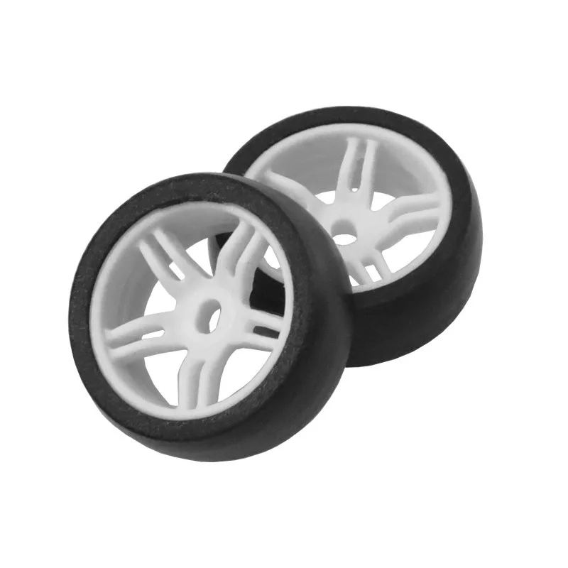 FOR WLtoys 1/28 K969 K979 K989 K999 284131 Mini-z Mini-d Mini-q RC Car Upgrade 25mm Drift Tires, Plastic WheelsV