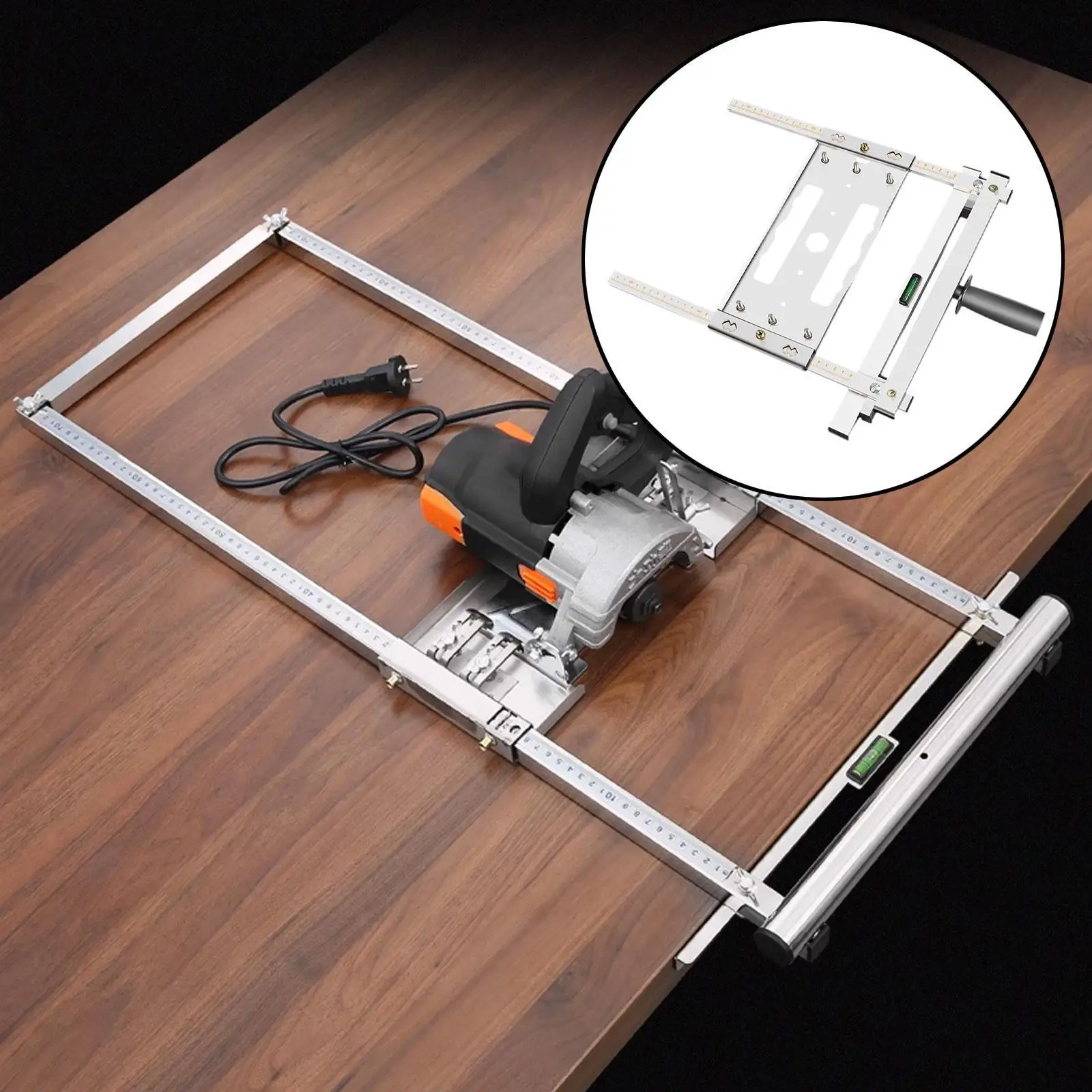 

Cutting Machine Edge Guide Tool, Positioning Board, Sturdy High Performance Woodworking Position Tool