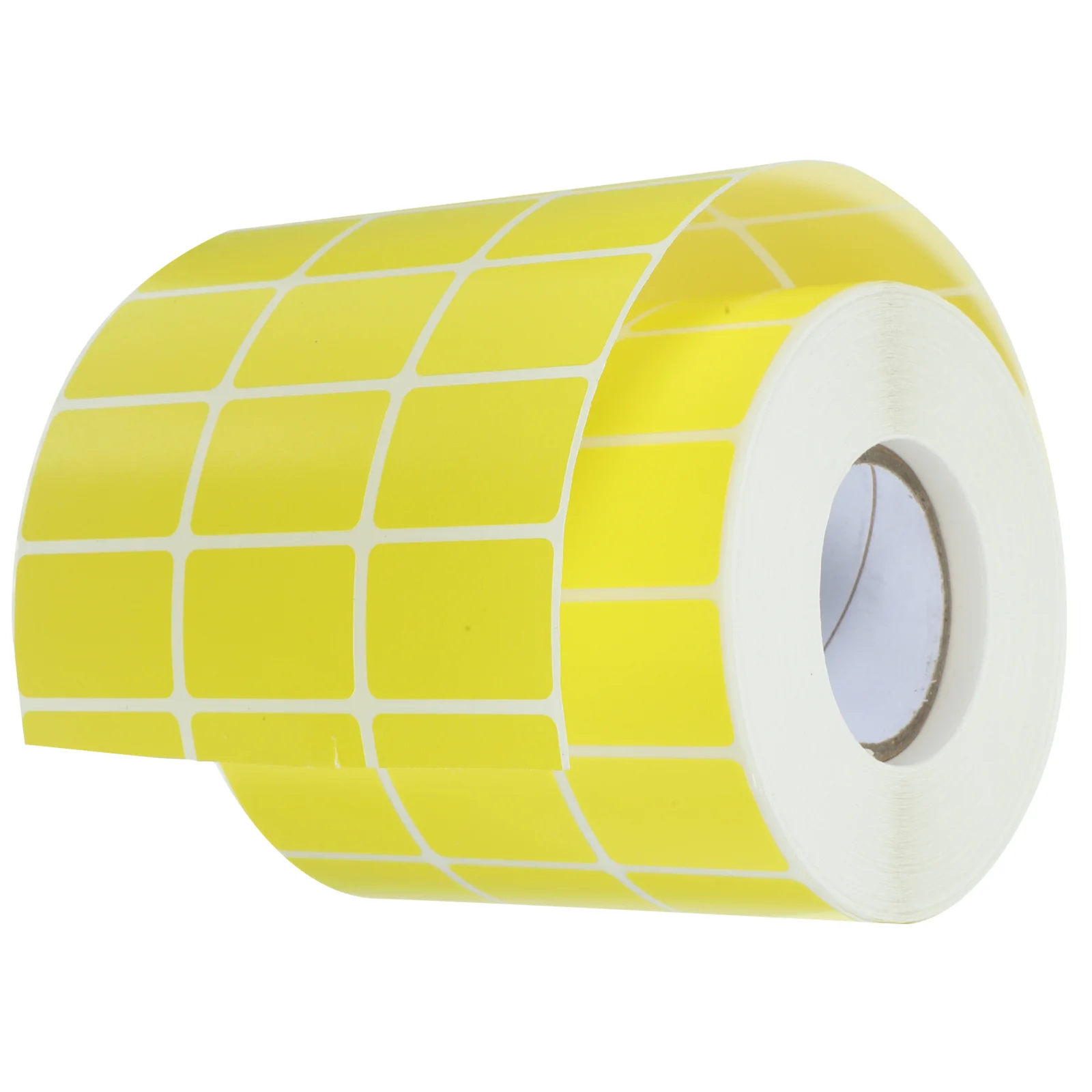 

Пустой рулон цветной этикетки, самоклеящиеся прямоугольные наклейки для маркировки своими руками, ценники, именные бирки для стирки