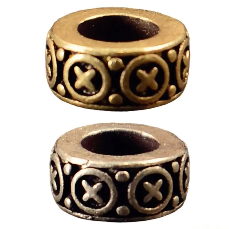 

D46E медная бусина с защитой от потускнения, медные ювелирные изделия для DIY цепей, ожерелий, браслетов и креативного ювелирных