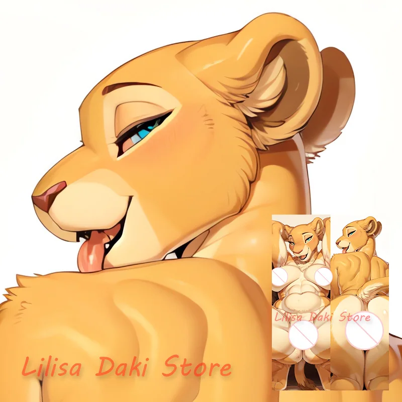 Dakimakura Nala Lion Anime Body Pillow Cover Double-Sided Print Life Size Pillowcase Gifts