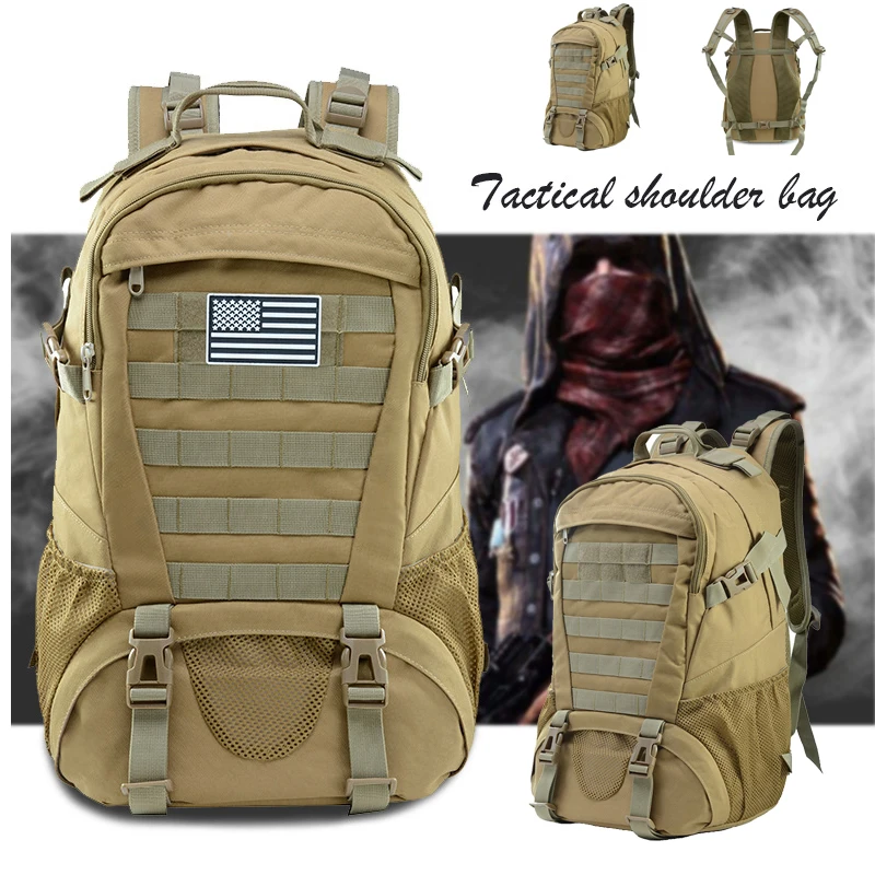 Mochila táctica asalto camuflaje – Senderismo exterior