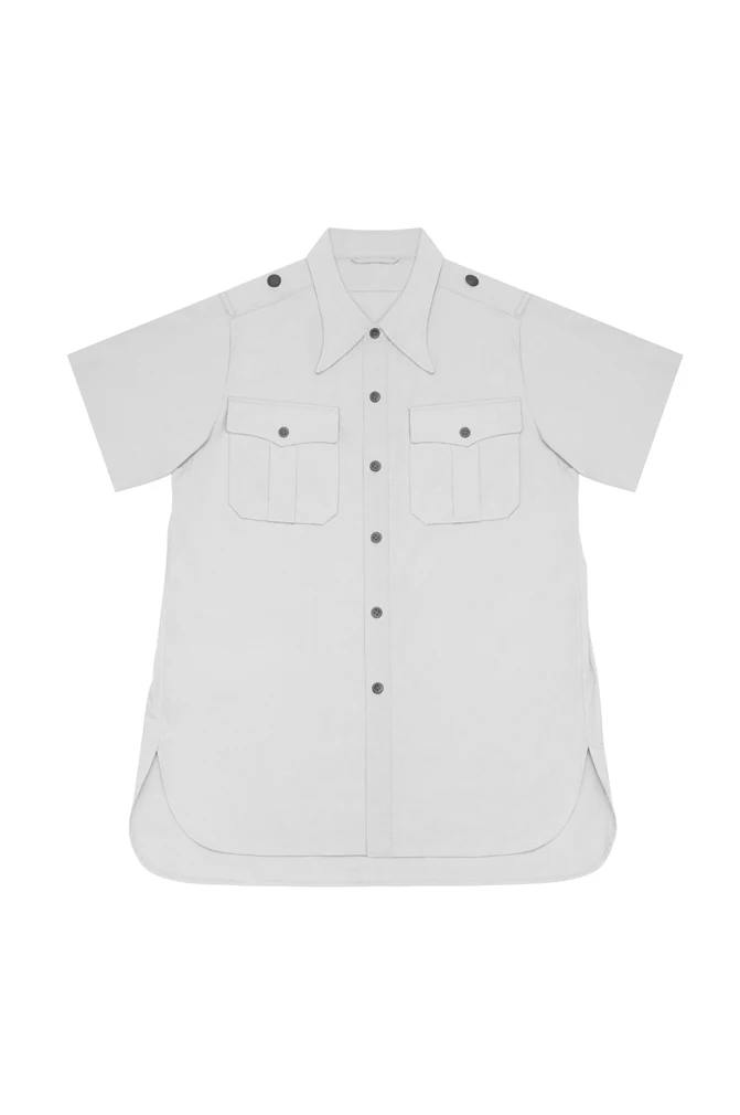 GUSB-013 Heer Elite White Short Sleeve Shirt