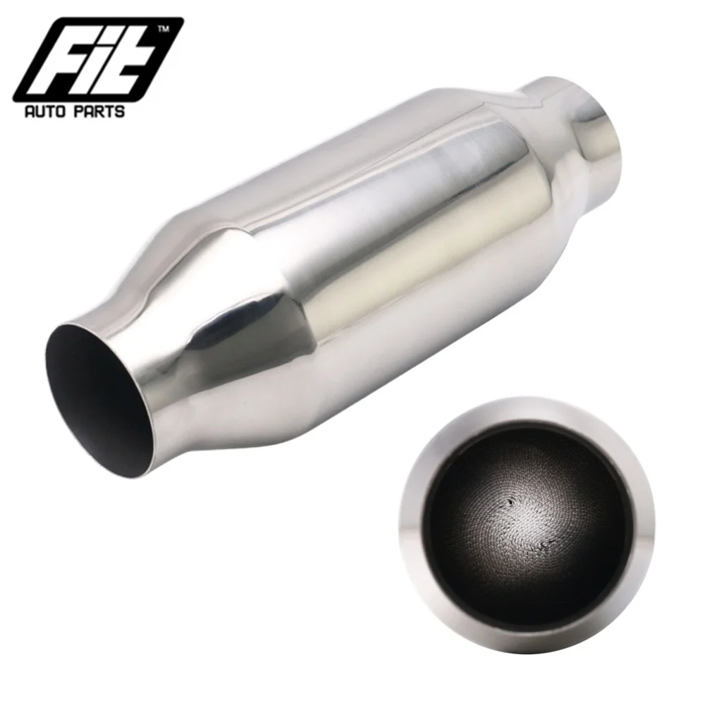 High-Flow Catalytic Converter - 200 Cell/cpsi Metallic Substrate - 2.25