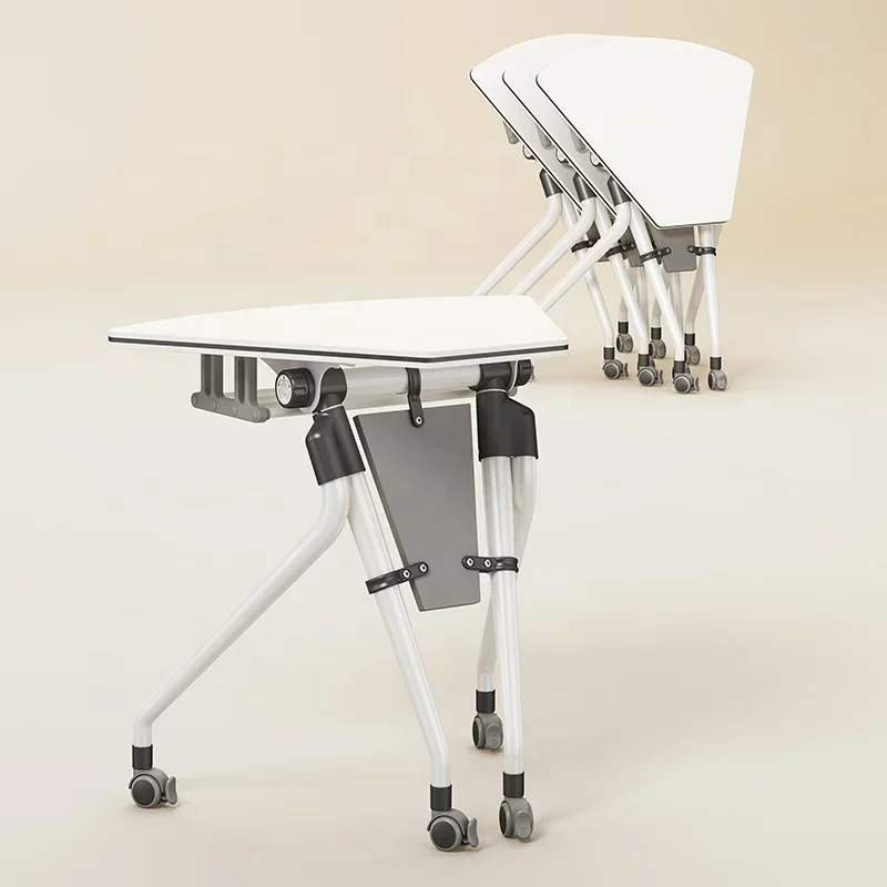 غرفة تدريب الاجتماعات الدوارة بطول 6 أقدام، مجموعة متعددة الوظائف، خياطة متحركة، طاولة قابلة للطي وقابلة للتعديل