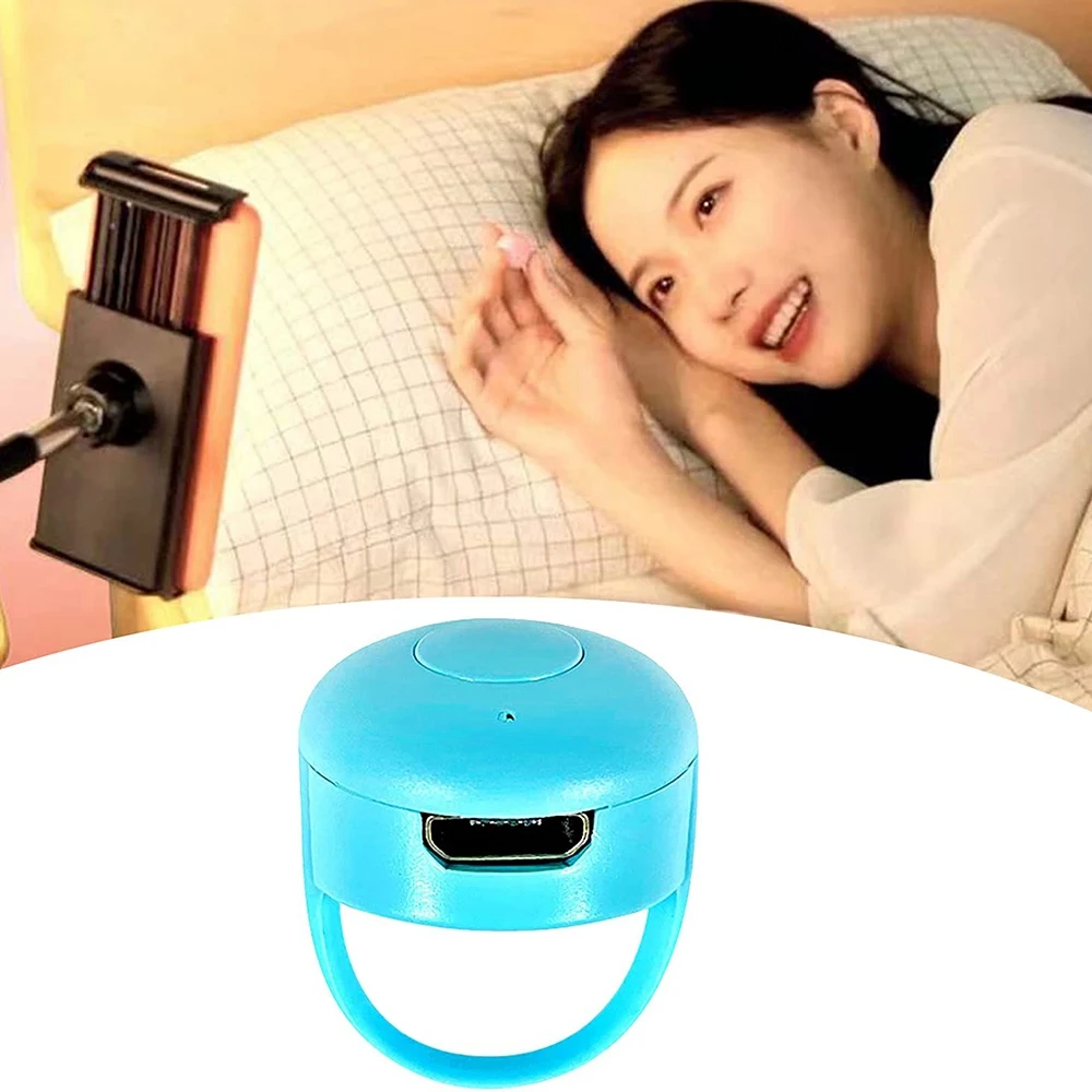 Operação remota página Turner para Smartphones, Bluetooth, vídeos curtos dobro, azul, dá-lhe, 10m