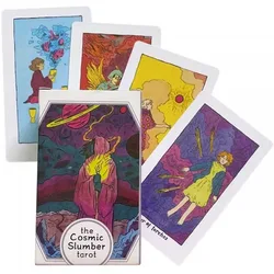 English Version The Cosmic Slumber Tarot Divination Cards Board Game