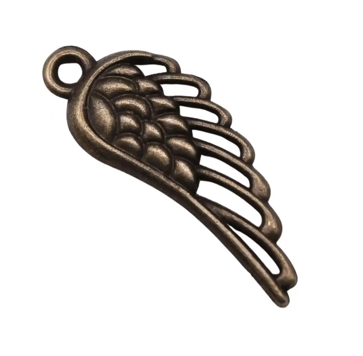 

15 pcs 34*14mm Hollow wing design pendants for jewelry making Zinc alloy metal HW2973
