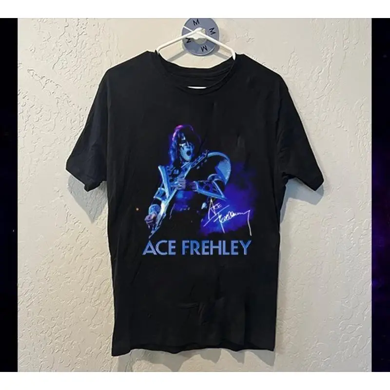 جديد Ace Frehley عيد الميلاد لمحبي S 5XL تي شيرت BI04_560