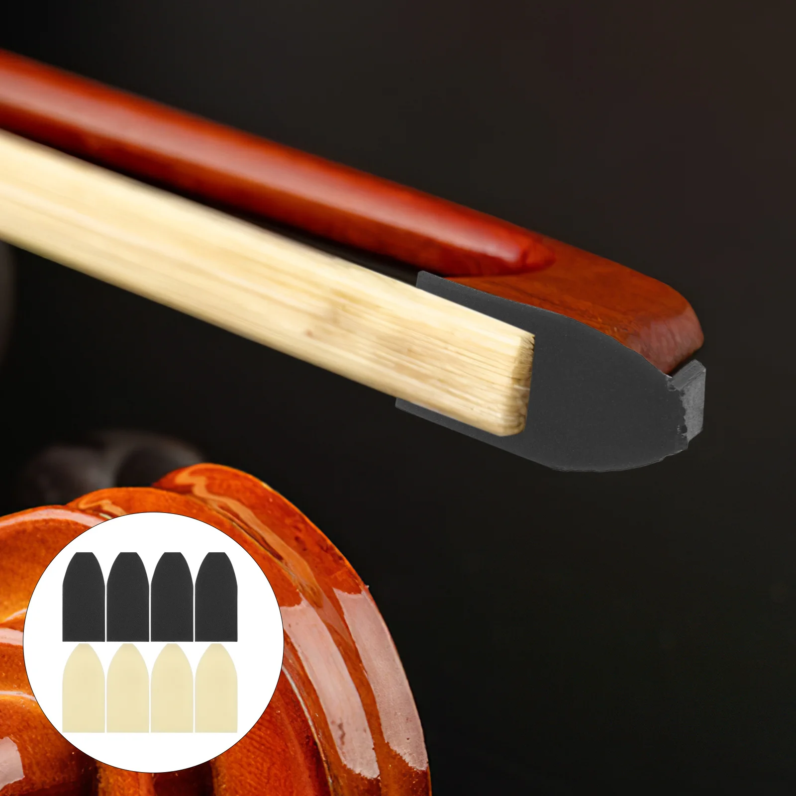 

violin bow pads violin fittings horsetail protector for violin violin bow tips violin replacement parts