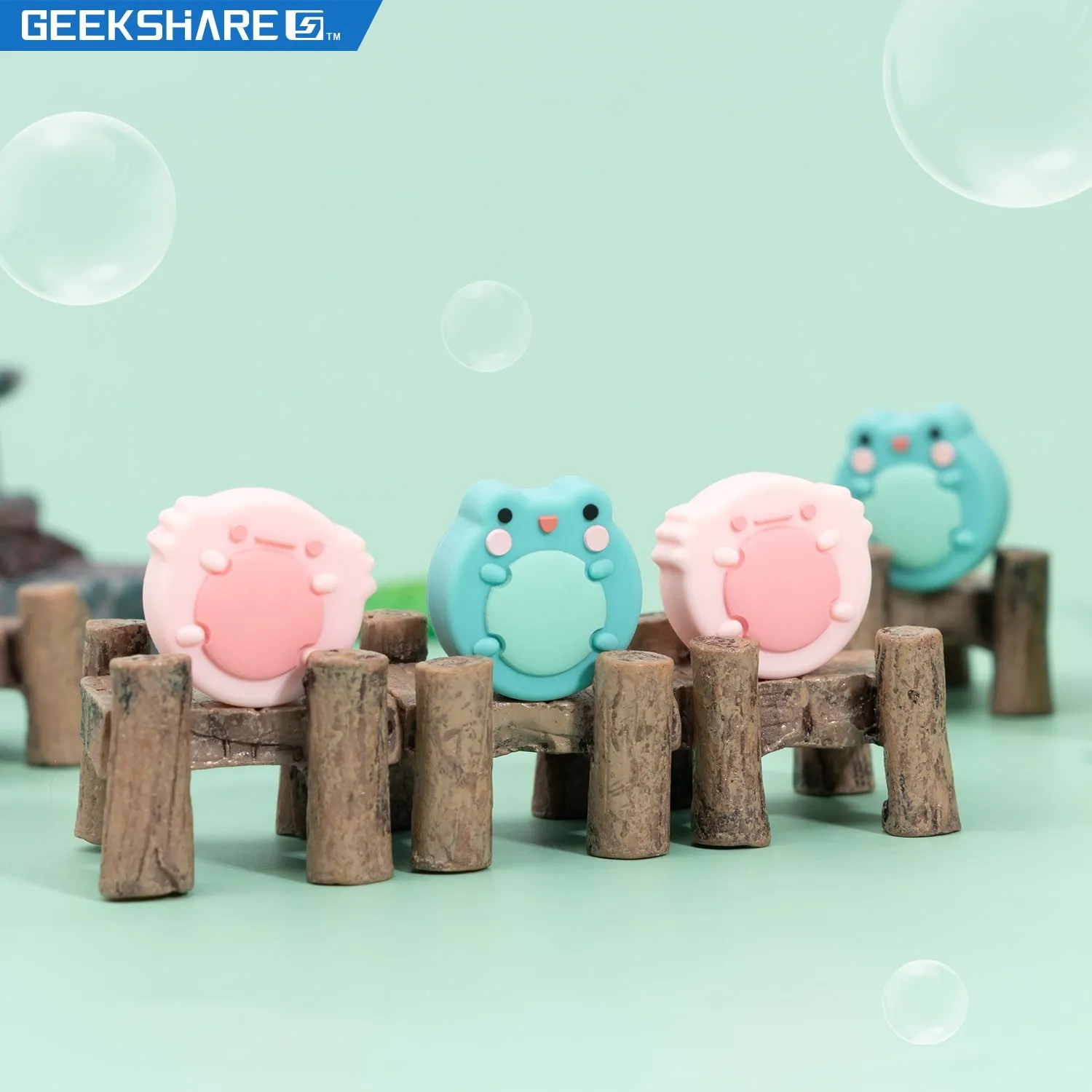 GeekShare Nintendo Switch Joy-con Controller Thumbstick Case Thumb Girps Cap Joystick Cover protettiva per Nintendo Switch Lite