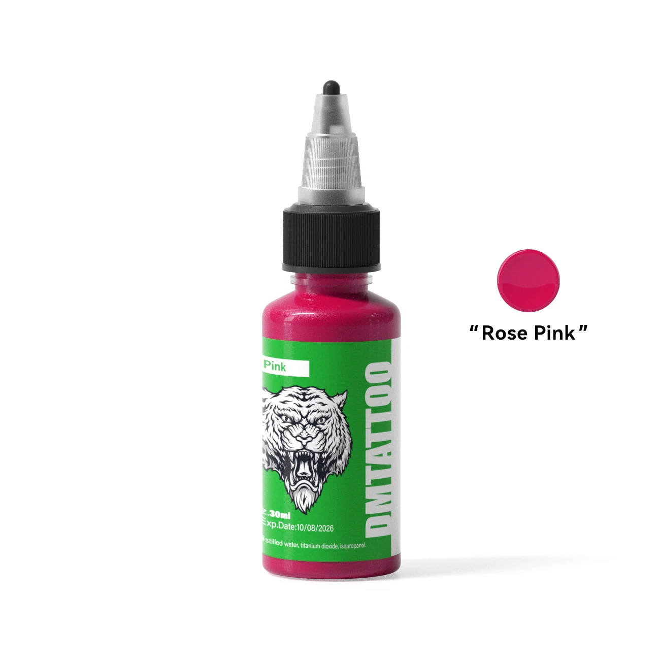 DM 30ml Tattoo Ink 15 Colors Natural Plant Extract Pigment Body Painting Long Lasting No Color Loss Professional Tattoo Ink