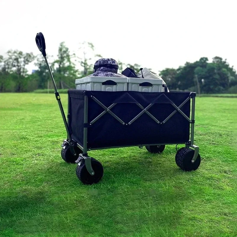 

electric Outdoor Garden Beach Trolley fishing folding Camping Cart Wagon Portable Shopping tour hand luggage Cart Trolleys