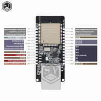 WT32-ETH01 Embedded Serial Port Networking Ethernet Bluetooth-compatible WIFI Combo Gateway MCU ESP32 Wireless Module Board