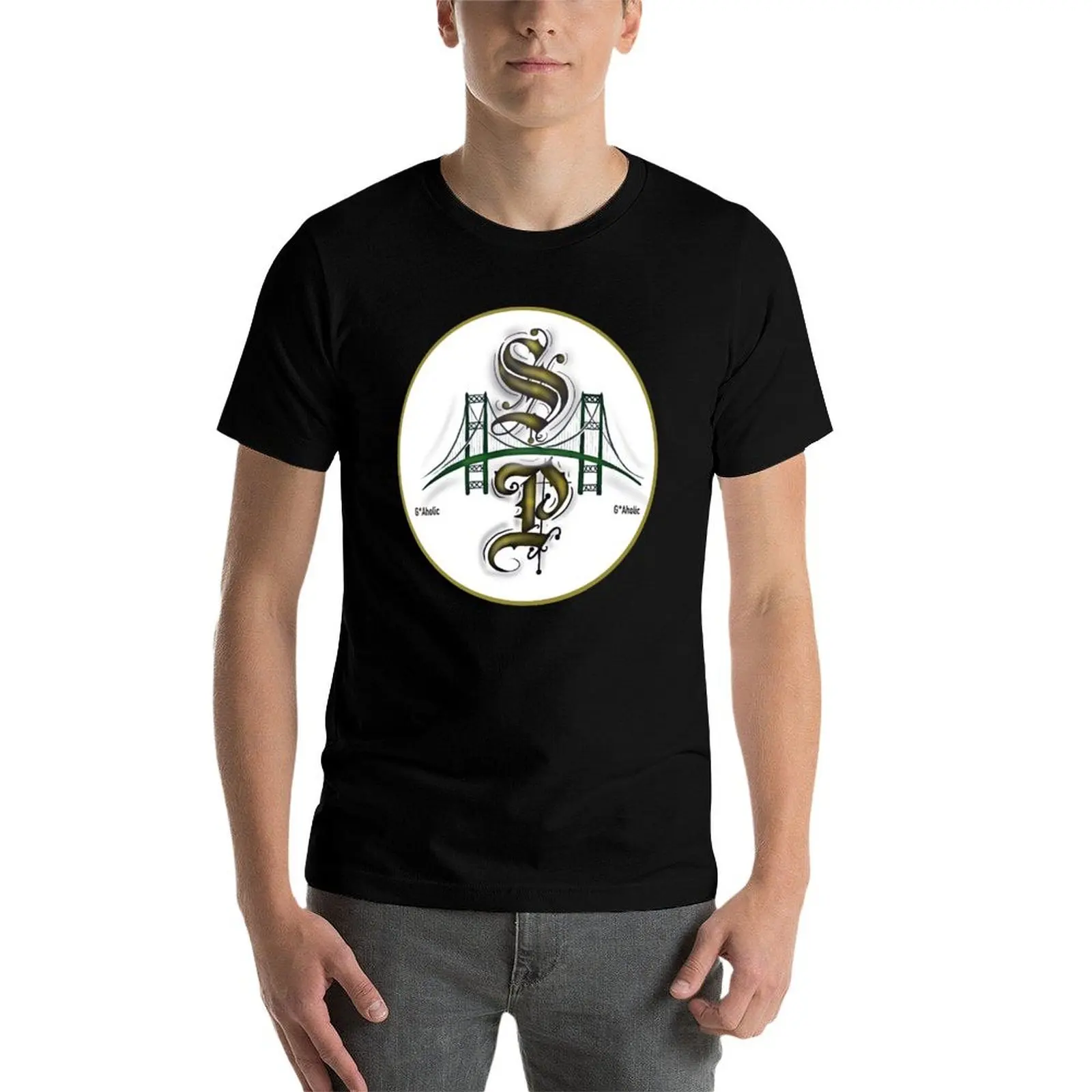 

San Pedro bridge T-Shirt essential t shirt t shirt man designer man t shirts for men casual T-Shirt