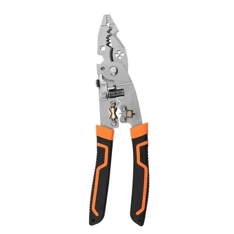 

Multifunctional Wire Stripper Professional Wire Stripping Tool Portable Electric Cable Cutter Electrician Crimping Pliers