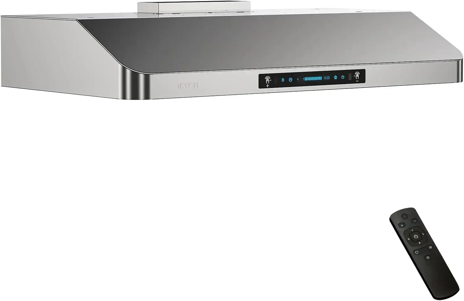 

IKTCH 36 Inch Under Cabinet Range Hood, 900 CFM with 4-Speed Gesture Sensing & Touch Control, Stainless Steel Range Hood