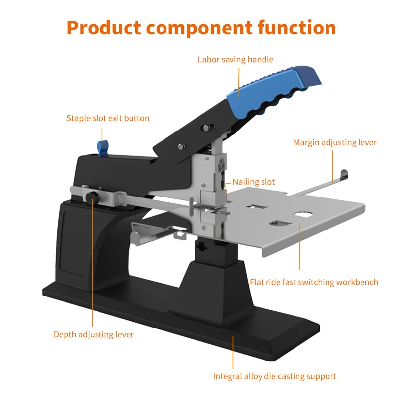 Manual A3 heavy stapler small book binding stapler