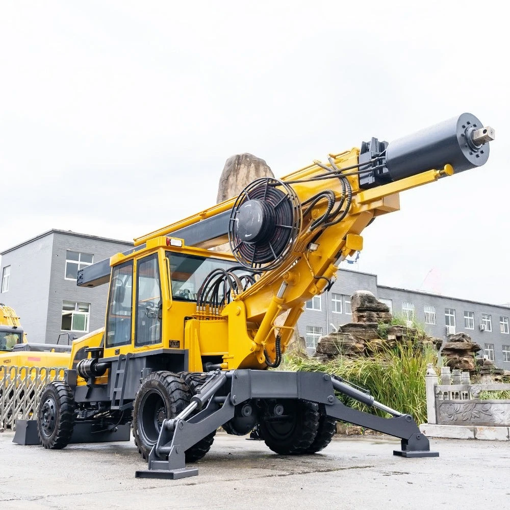 เครื่องเจาะไฮดรอลิกแบบหมุนอเนก - Heavy Equipment Drilling Rig บทวิจารณ์และราคา