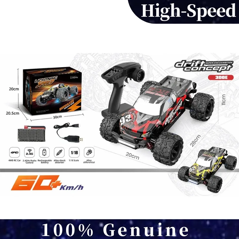 

Профессиональный радиоуправляемый багги в масштабе 1:18, высокоскоростной автомобиль с дистанционным управлением 2,4G 4WD, внедорожный гоночный автомобиль для взрослых и детей