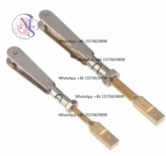 10-30PCS M2 M3 Metal Chuck Pushrod Connector Servo Linkage Clevis&Coupler Iorn Clip DIY Spare Parts for RC Aircraft Pull Rod
