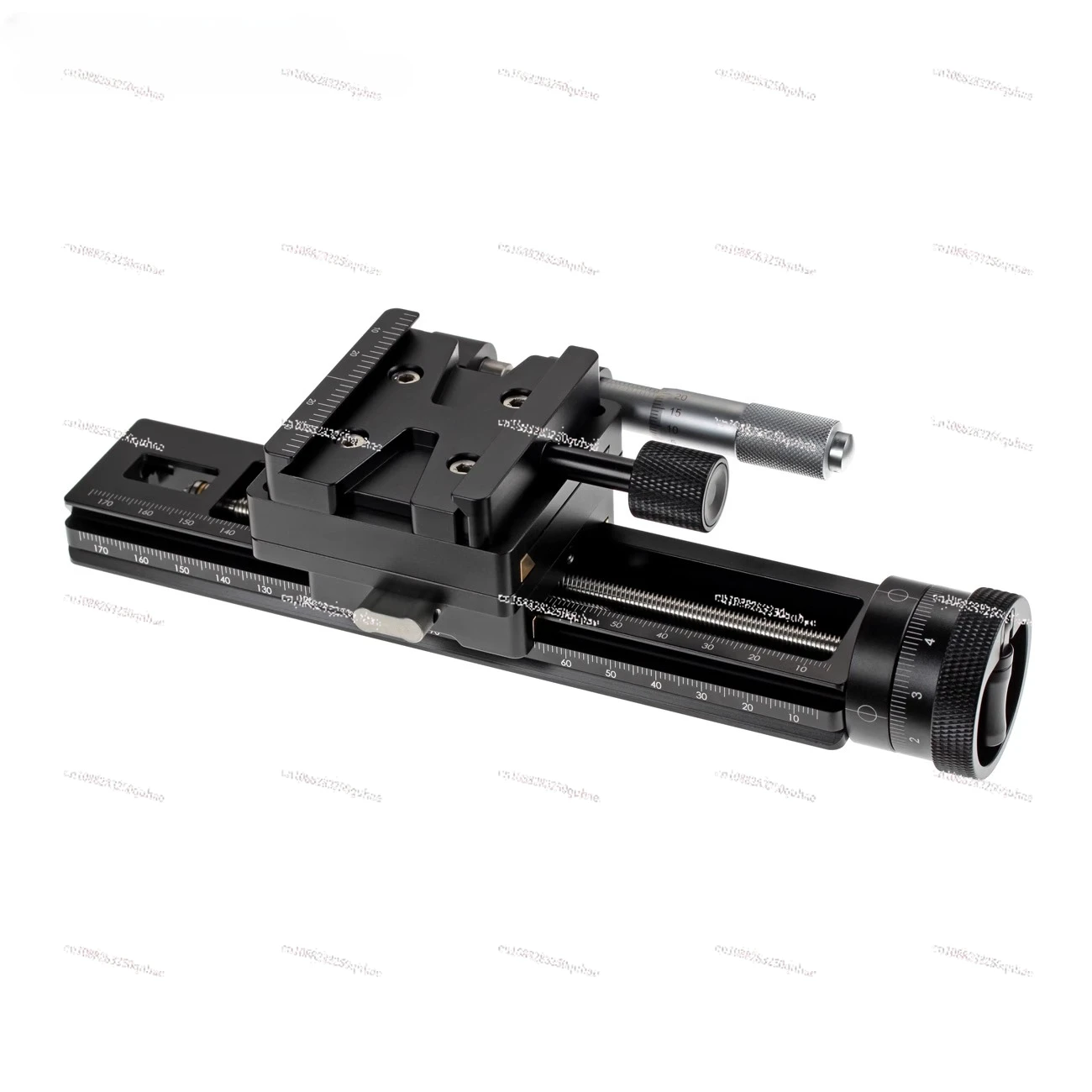 Two-speed one-way micrometer head.DP1 2-Accuracy Macro Focusing Slide Rail, Focus Stacking,