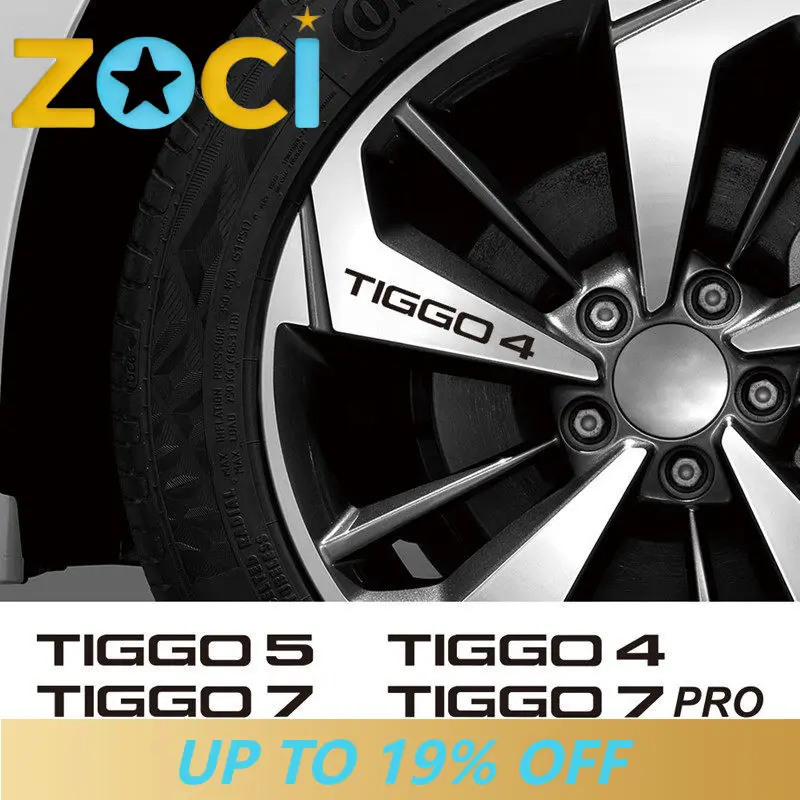 For Chery Tiggo 3 4 5 7 8 PRO Wheel Rim Decal Exterior Styling Accessories Custom Fit Replacement