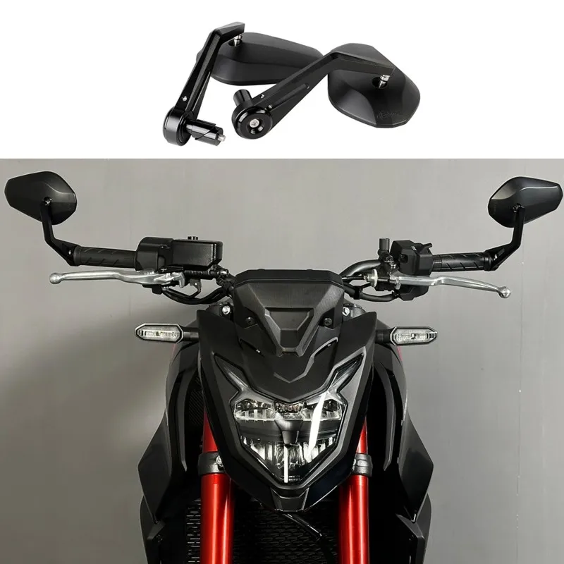 

Handlebar Bar End Side Rear View Mirrors For Honda CB125R CB250R CB650F Motorcycles Rearview
