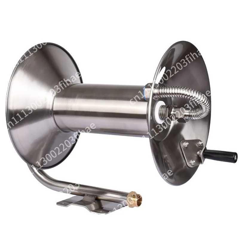 Car wash hose holder - wall mounted hose reel organizer for home use - garden hose storage rack