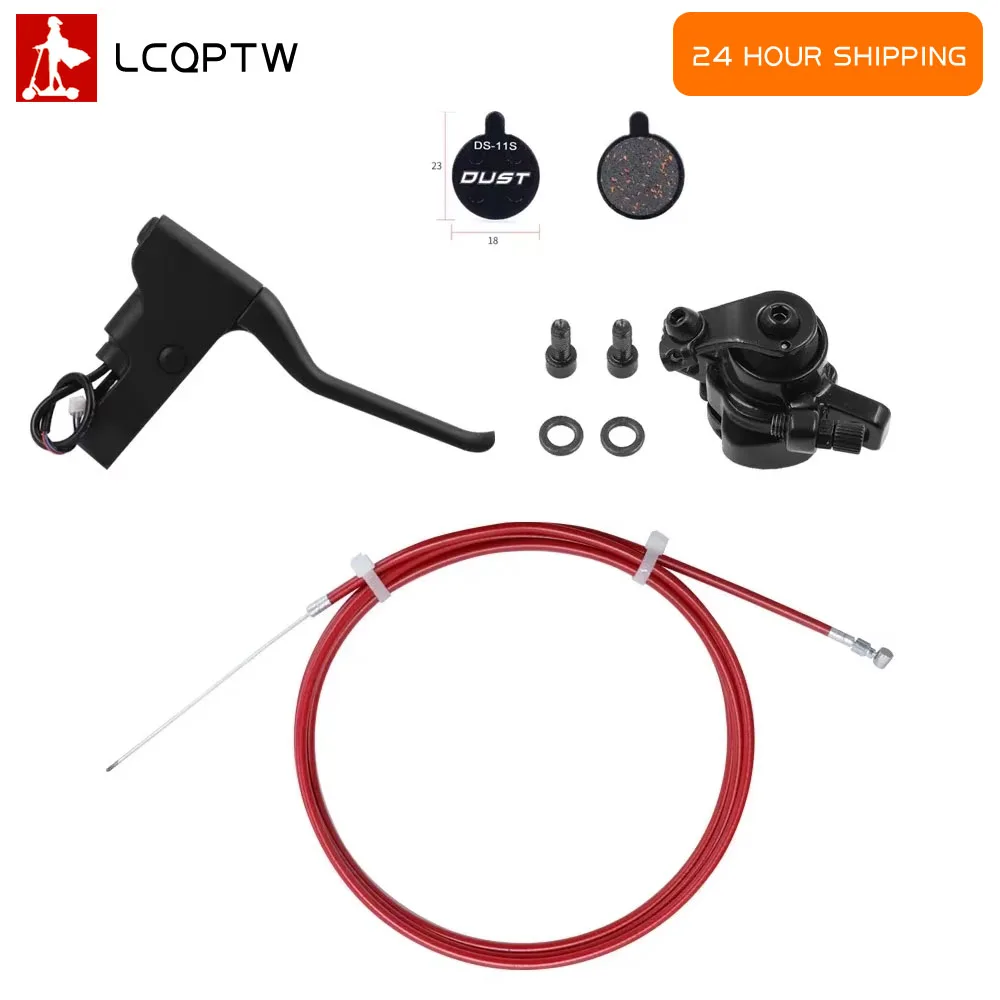 Image of Kickscooter-Bremskits für Xiaomi M365 Elektroroller, Bremsbelag, Bremssattel, 110 mm Bremsseilgriff, Ersatzteile