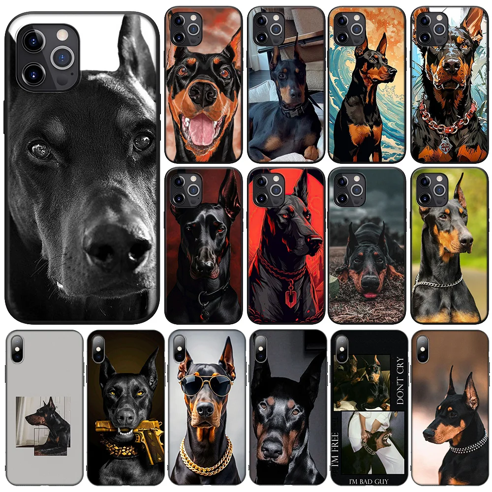 F-49 Doberman Pinscher Dog New Phone Case for Xiaomi Redmi 10C 10 9C S2 10 9T 10A 9C 9A 9 8A 8 7A 7 6A 6 Pro NFC