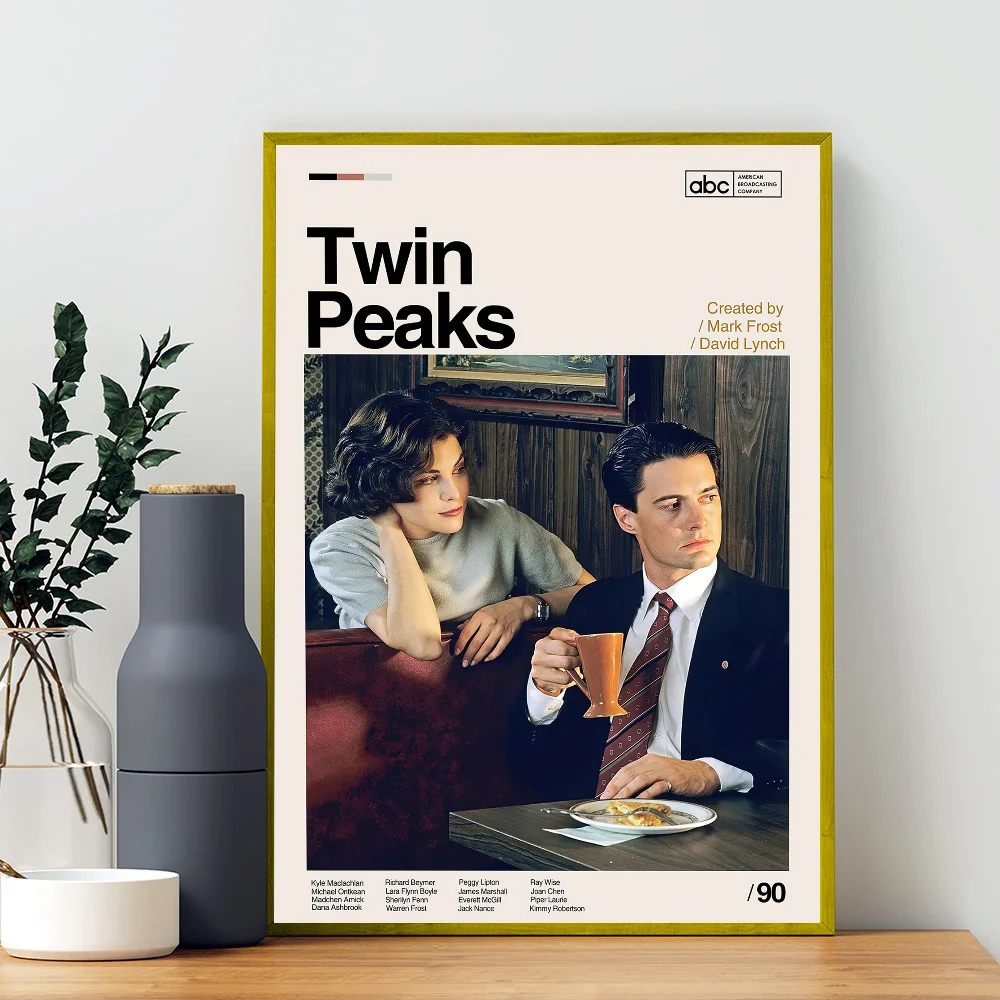 Twin Peaks TV Series Shows Poster Good Quality Prints and Posters HD Quality Poster Wall Art Painting Study Home Decor