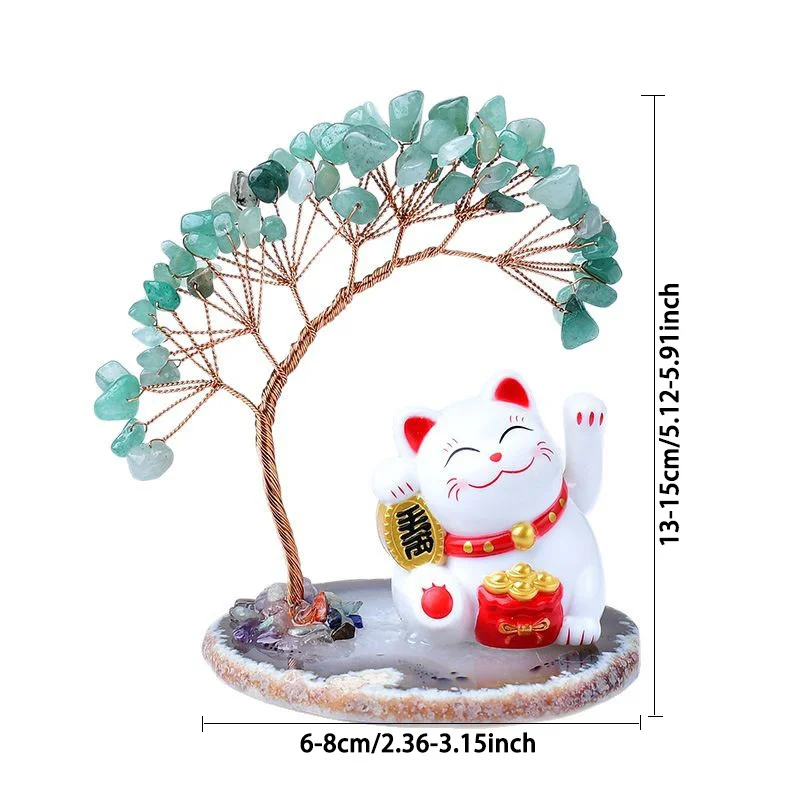 2026 financial warning! The lucky cat with crystal energy brings steady good luck and financial fortune!