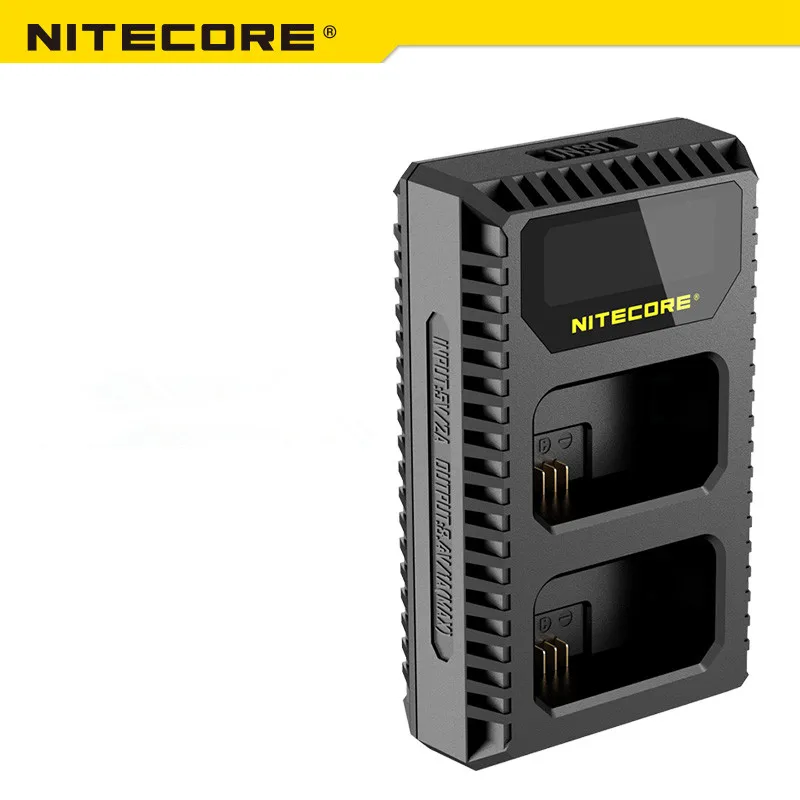 

Nitecore USN1 Digital Dual Slot Travel Camera Charger for Sony NP-FW50 Batteries Compatible With a7r2 a7m2 a7 a6300 a6500