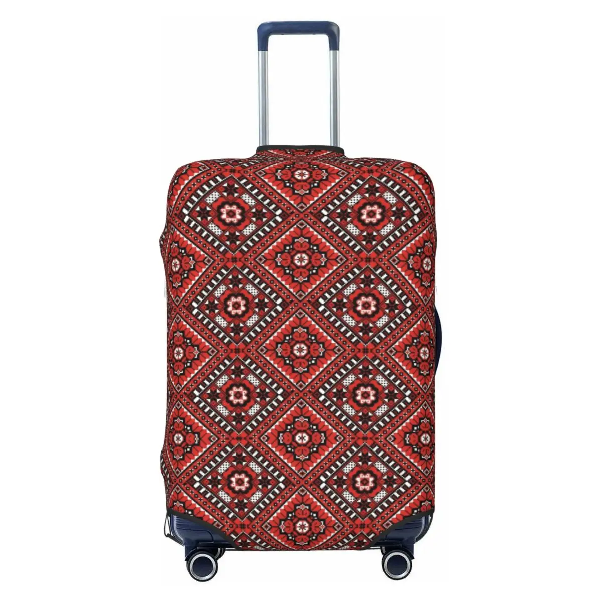 

Custom Ukraine Embroidery Travel Luggage Cover Elastic Ukraine Art Suitcase Cover Protector Fit 18-32 Inch