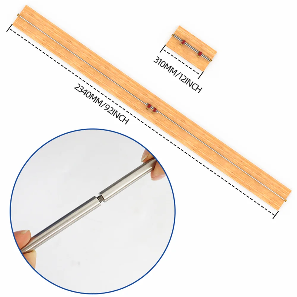 Imagem -04 - Enjoywood-modular Bar Gauge em Fixação Posicionamento Bússola Ferramenta Carpintaria Escriba Círculo Desenho Régua