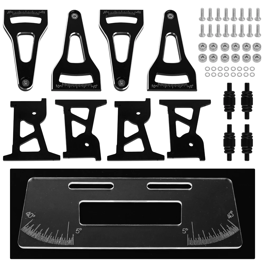 

Metal On Road Chassis Setup System Tool Set for 1/24 LOSI Micro-B HPI 1/28 Pull Short Card Electric Off-Road Racing Car