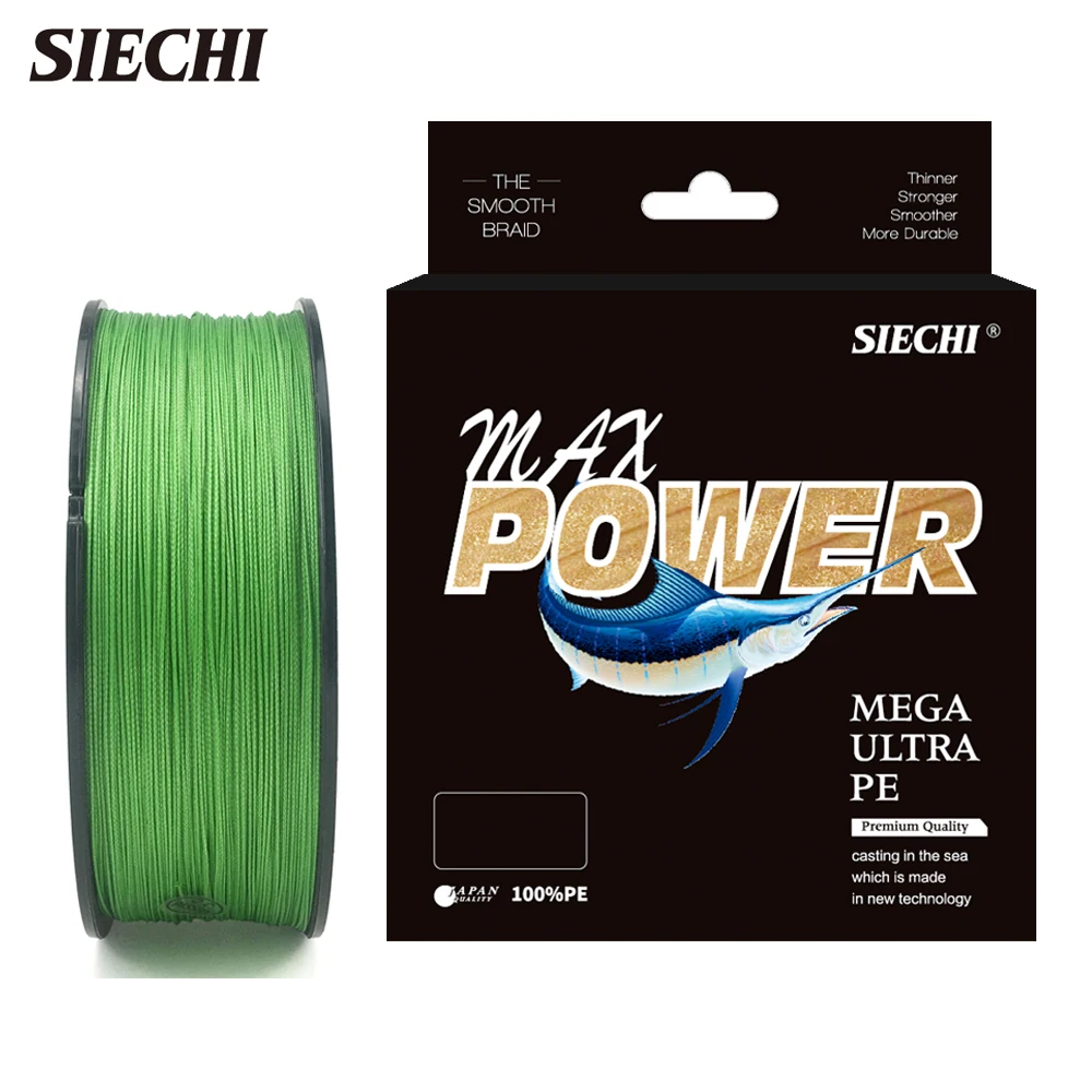 SIECHI Japan 8X 8 Stränge Geflochtene Angelschnur 150 M 500 M Multifilament PE Draht 18-88LB Fliegen Meer Salzwasser Weben Extreme Pesca
