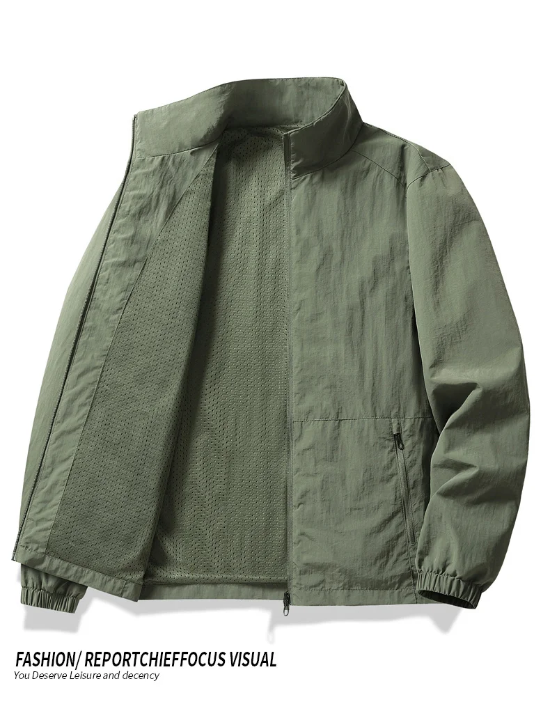 Neue Herbstkollektion: Herren-Baseballjacke, Outdoor-Sportjacke im lockeren koreanischen Stil, lässige Oberbekleidung. – Detail 8