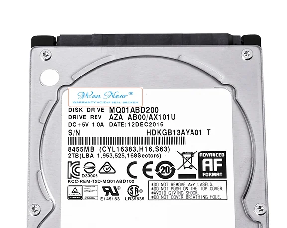 

Для MQ04ABD200 2T 2tb 2,5 inch