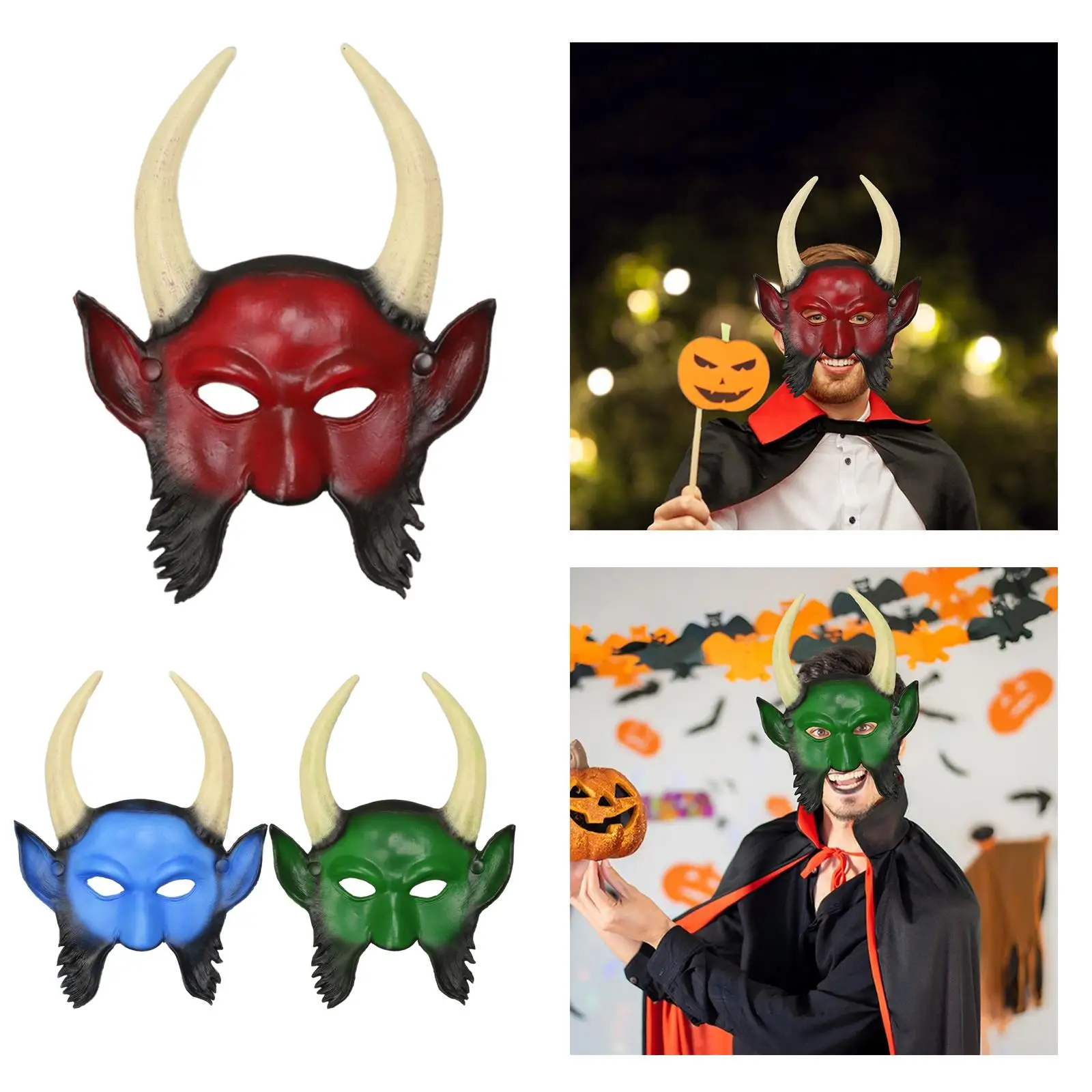 Devil Mask Cosplay Creative Masquerade Mask for Birthday Festival Halloween