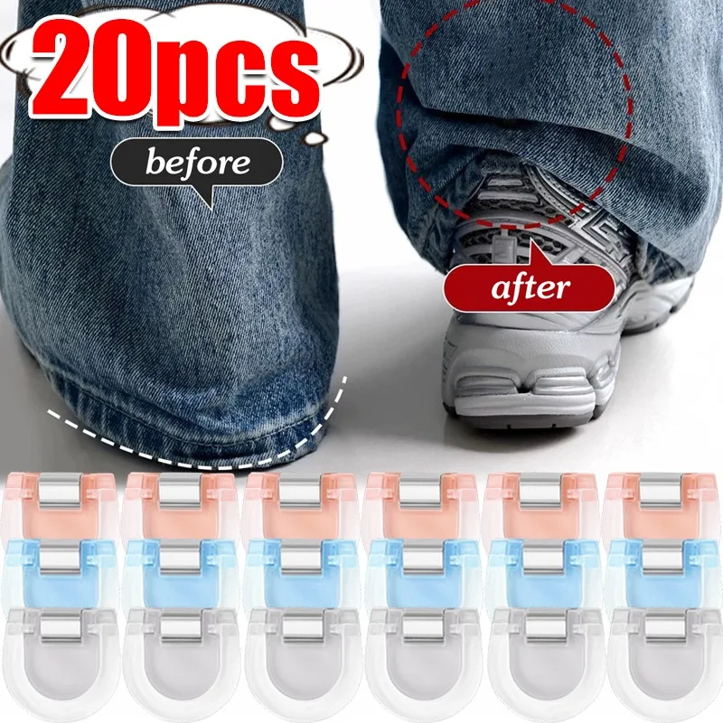 2-20 szt. nowe, ulepszone, niewidoczne klipsy do skracania nóg, klipsy do etykiet książkowych, wielofunkcyjne urządzenie do mocowania nóg zapobiegające przeciąganiu się.