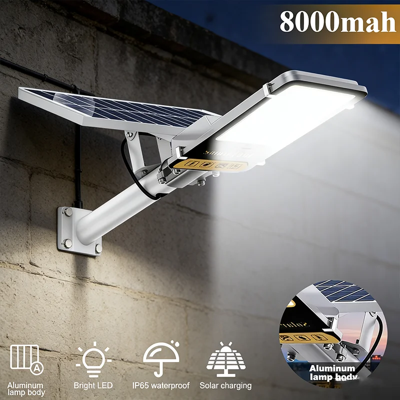 

Солнечные лампы YaoLing: уличный светильник на солнечной энергии для наружного освещения двора, дорог, сада, парковки, террасы, подъездных путей