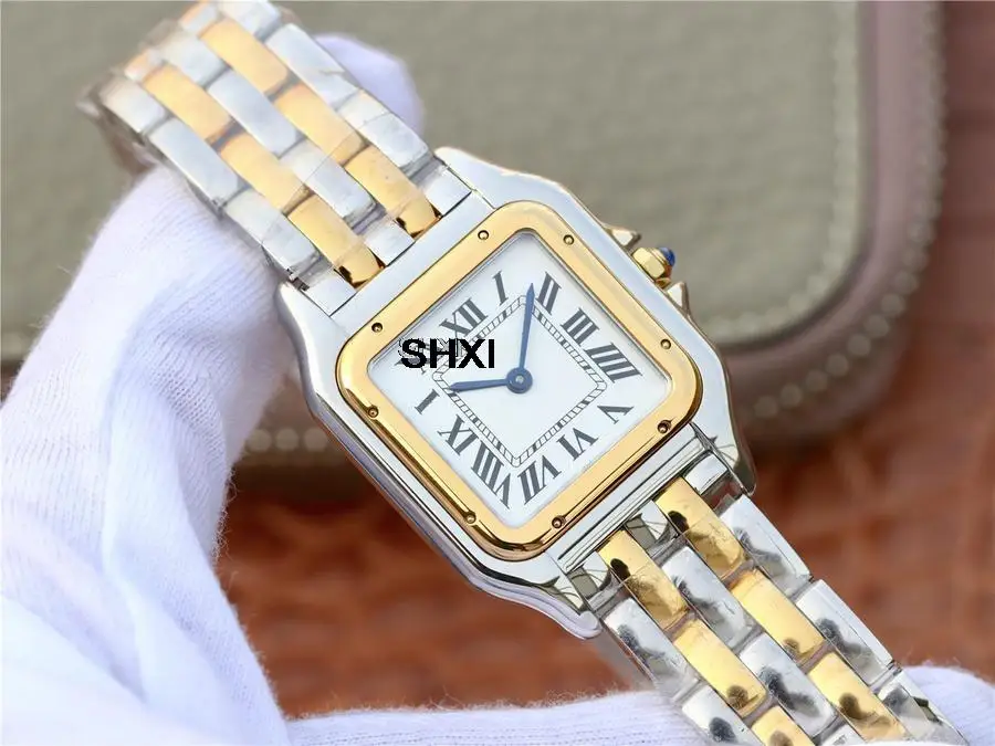 SHXI Lady watches  W2PN0007  Intergold color Slender size 27mm or 22mm women watches from BV factory