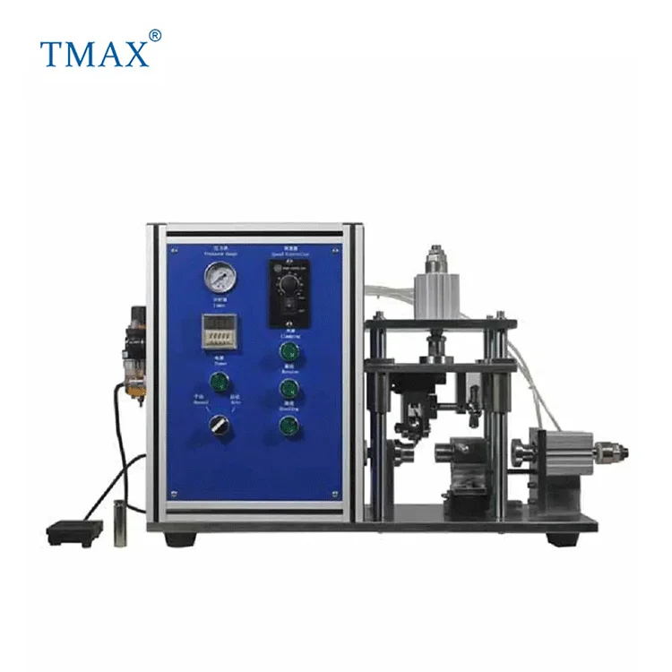 TMAX brand 18650 26650 32650 21700 Cylindrical Battery Roll Groover Grooving Machine Equipment