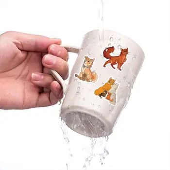 10/50/100PCA 戰士貓防水卡通貼紙 DIY裝飾筆記型手機吉他行李箱水杯塗鴉玩具 10 最佳銷售 戰士貓 - №3