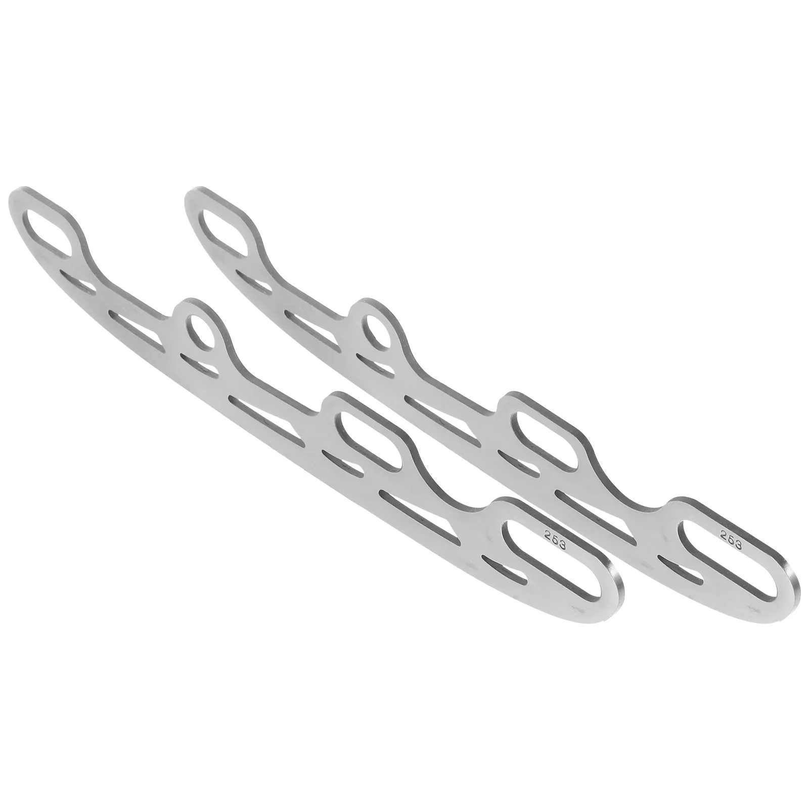 

1Pair Ice Skating Replacement Blades for Hockey Skates Figure Skates Stainless Steel Hard Structure Not Easy to Break Skating