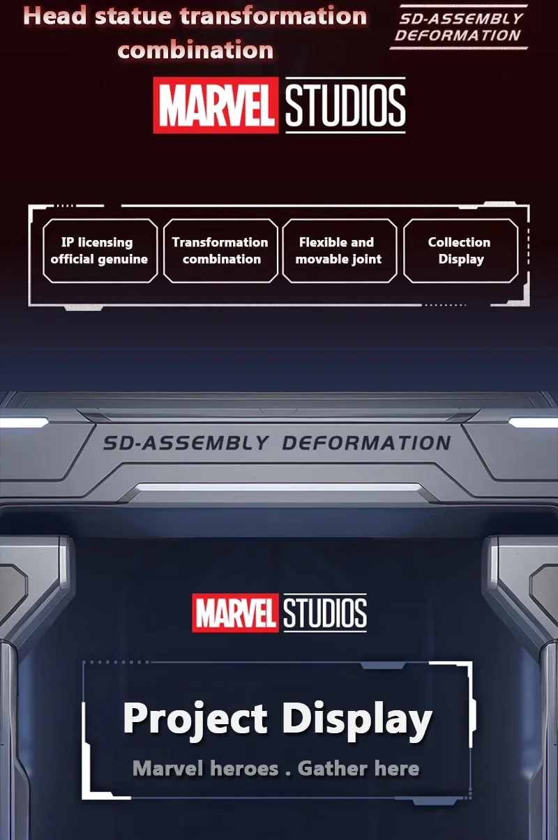 Marvel Iron Man SpiderMan Captain America Joints Mobility Transform Shape Action Figure PVC Model Collect Ornaments Toys Gifts