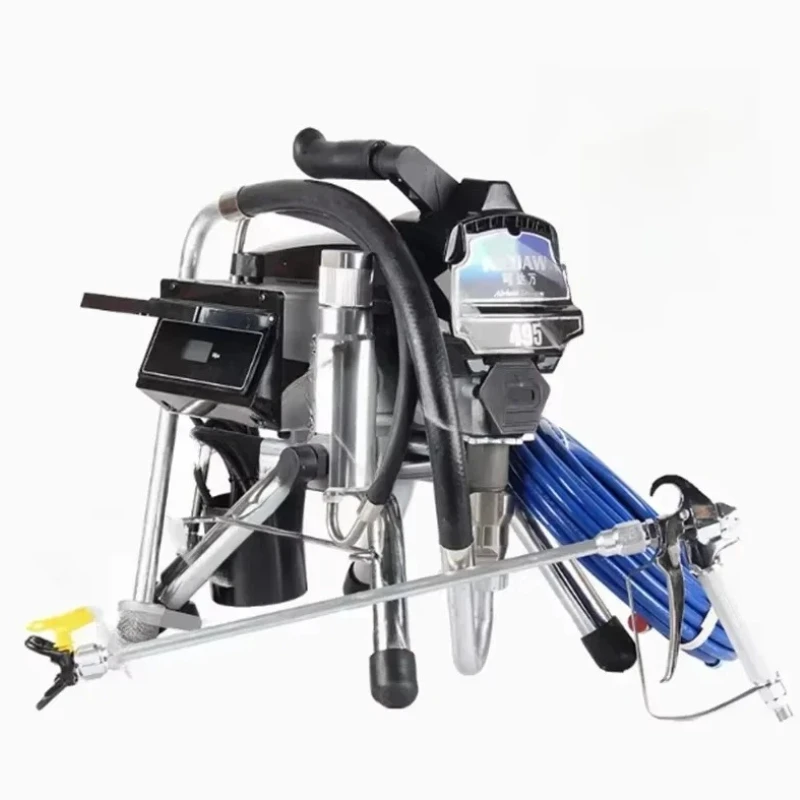 Topspray   Multifunctional Portable Airless Sprayer Latex Paint 395/495 High-pressure Airless Spraying Machine